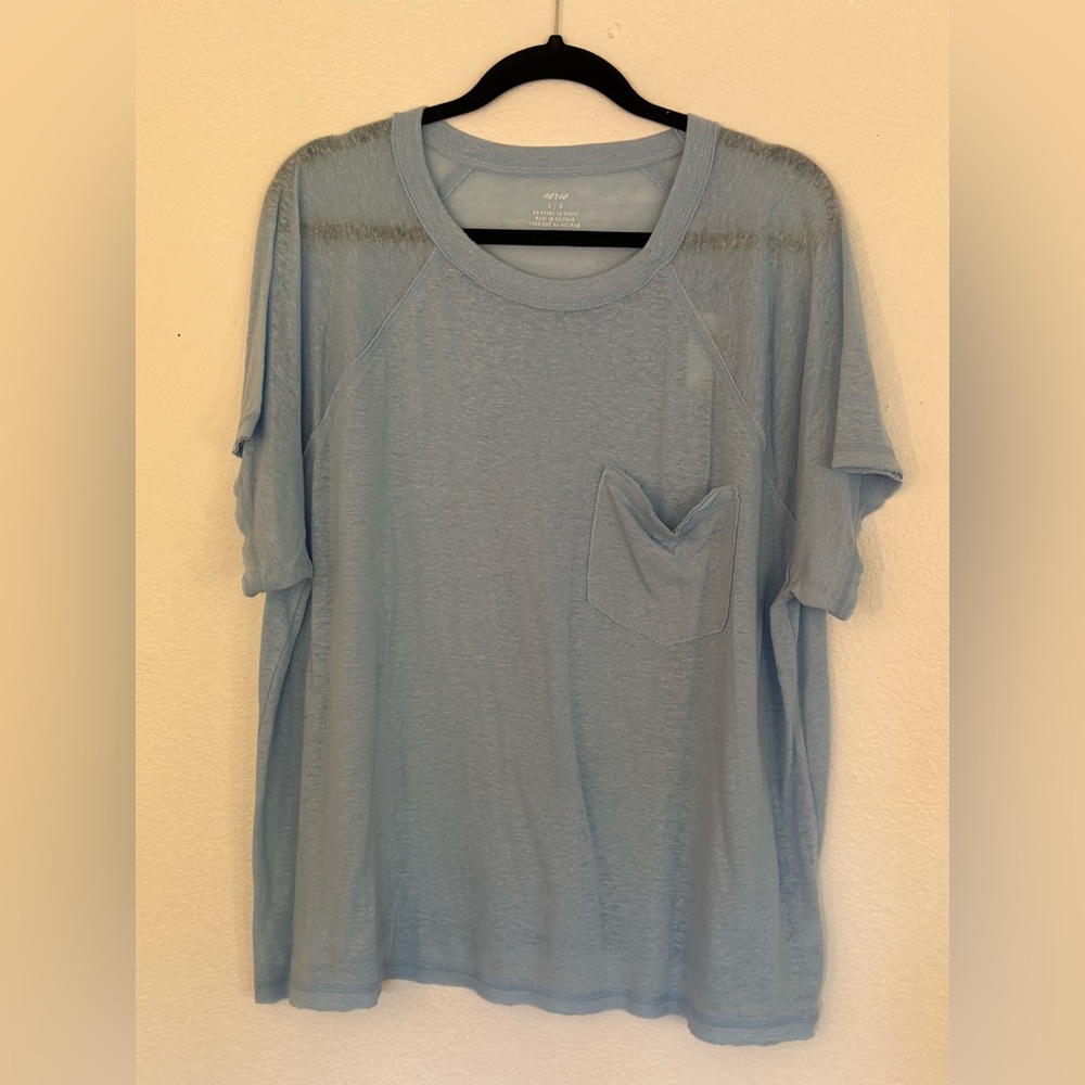Blue Aerie top. Brand new with tags.